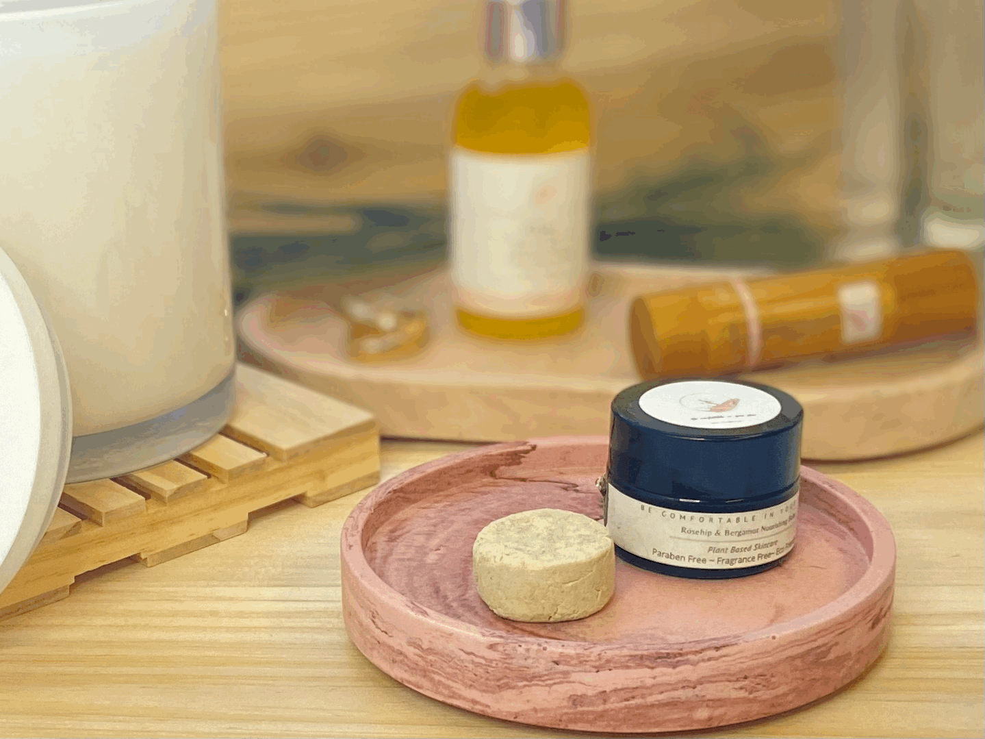 Round Beauty Tray